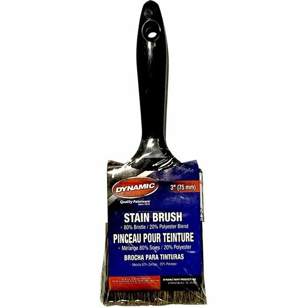 Dynamic 3 in. 75mm Stain Brush 19232